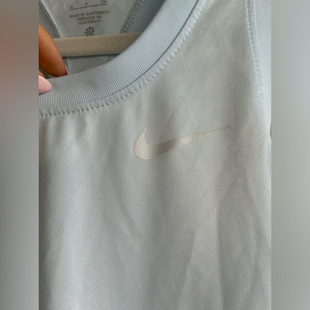 New Nike Dri-Fit Racerback Tank in Armory Light Blue - Picture 9 of 10